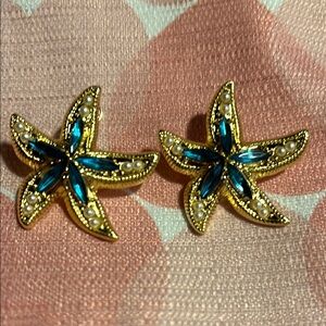 New starfish earrings